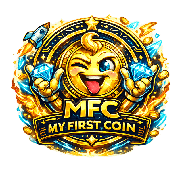 My First Coin ($MFC) mascot logo